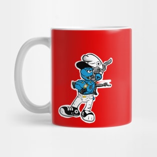 gangster smurf Mug